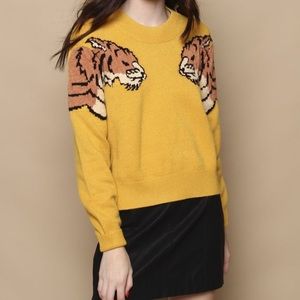 Mink pink eye of the tiger sweater